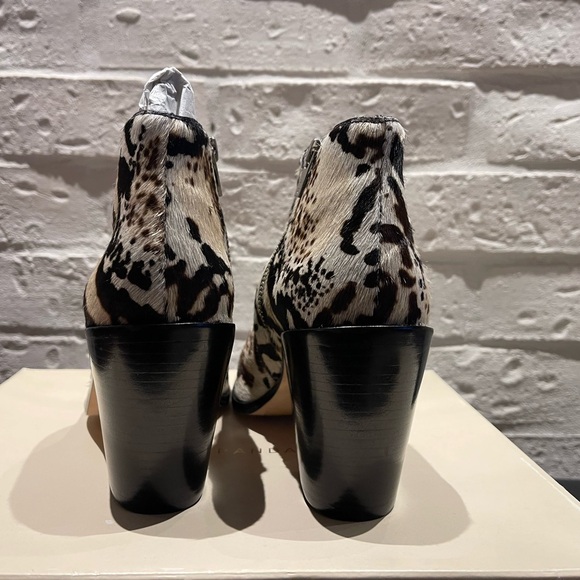 NEW Loeffler Randall Calf Hair Ankle Boots 8 - Picture 6 of 16